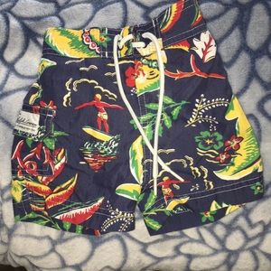 9M baby Ralph Lauren Polo swim shorts